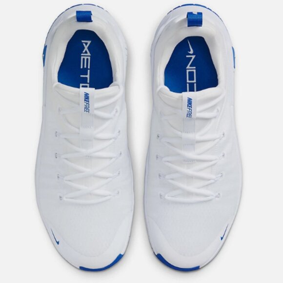 Nike Free Metcon 6 Men's 11M White Blue Workout Shoes "EXPEDITE SHIP" - Picture 5 of 8